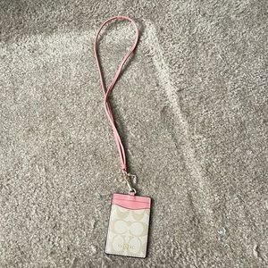 Coach Lanyard ID badge